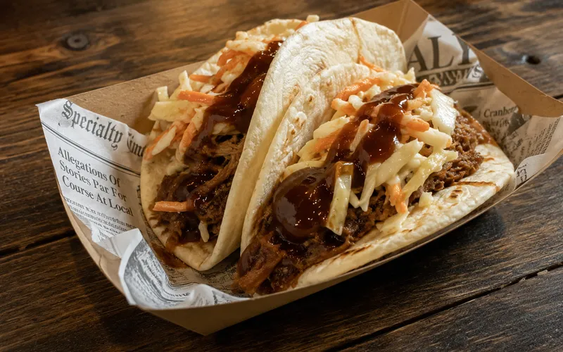 Tacos porc effiloche 